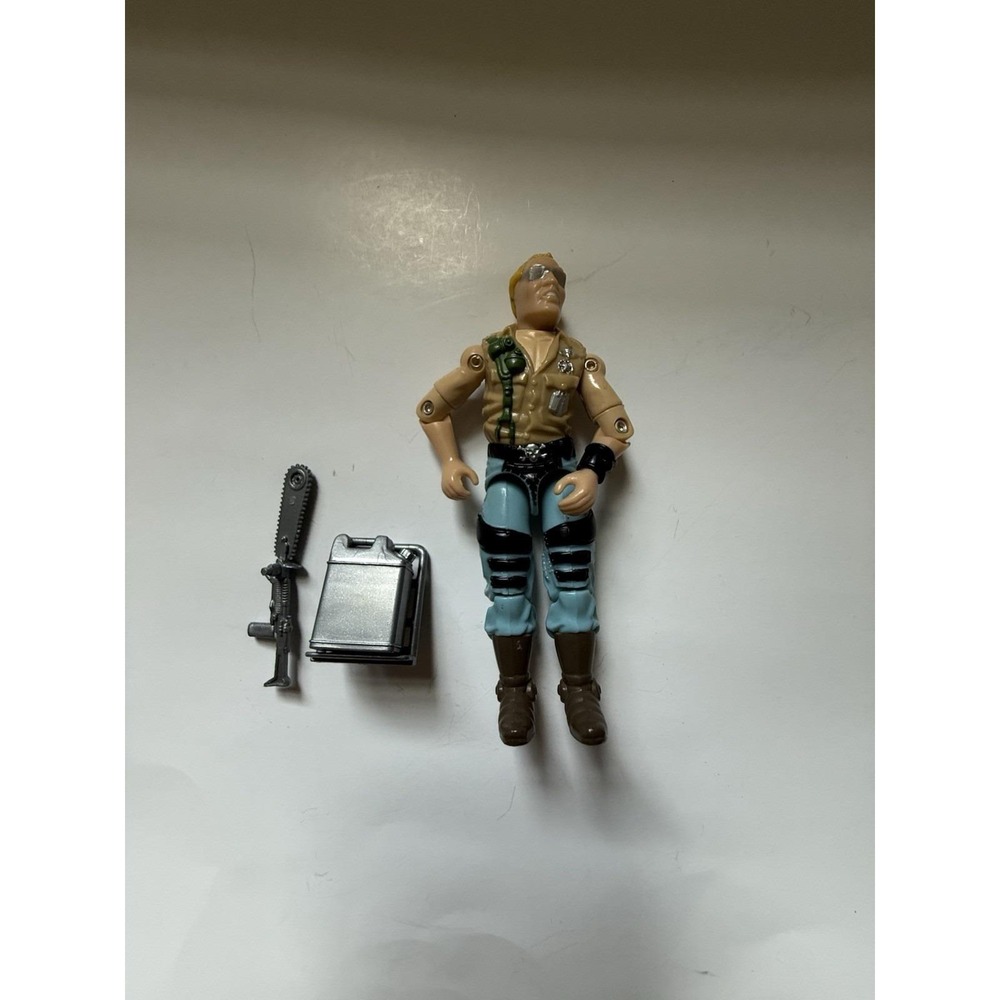 Gi Joe Hasbro 1985 Dreadnok Buzzer Cobra Figure File Card VTG ARAH InComplete